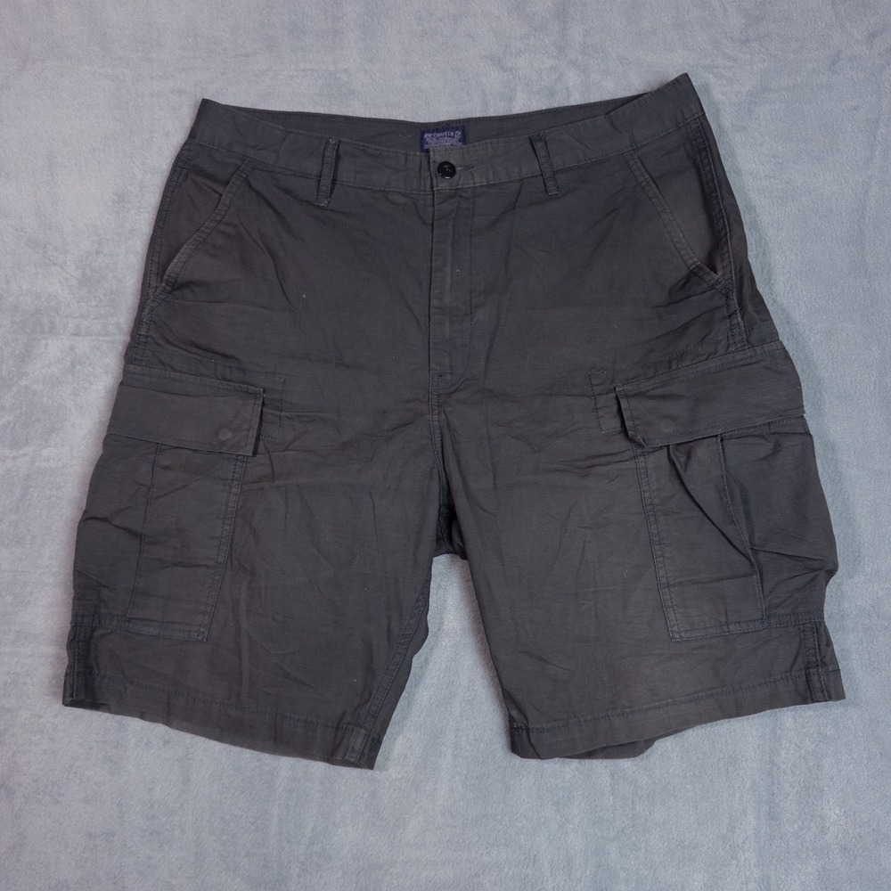 Levi's Cargo Shorts Mens 36 Charcoal Grey Ripstop Utility 23251-0060